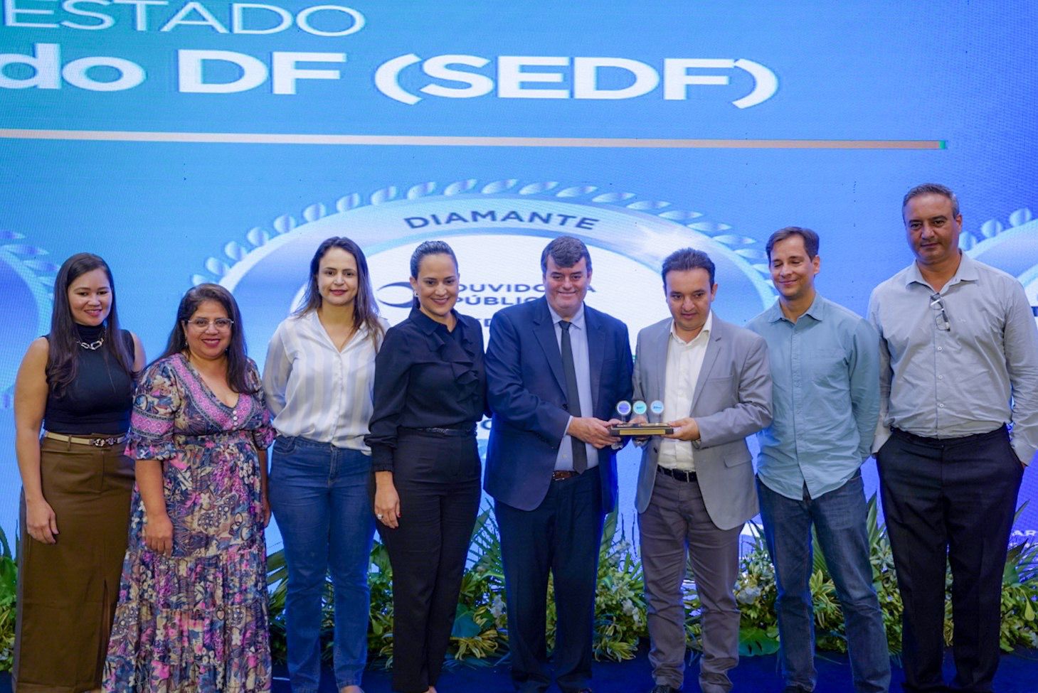 SEDF-GO recebe três Selos Diamante na premiação do Programa de Compliance Público 2025