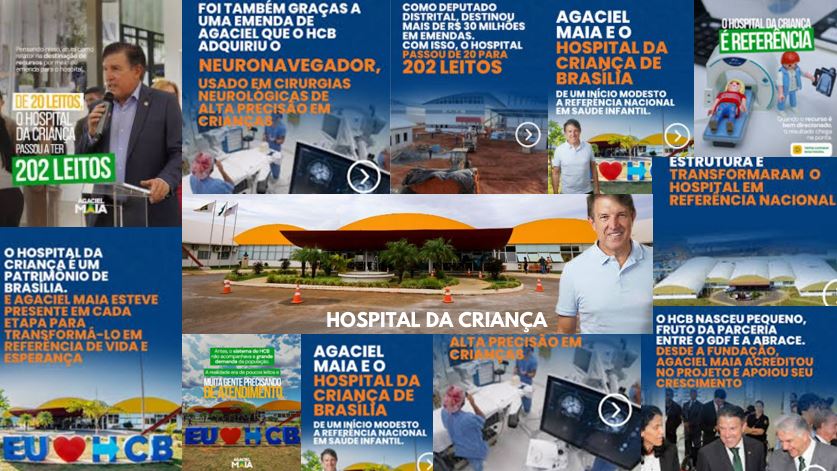 Portal EG NEWS | Quadro: Você Sabia? Que foi Agaciel Maia que aumentou os leitos do Hospital da Criança de 20 para 202!