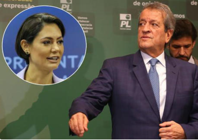 Valdemar se reúne com Michelle Bolsonaro, que ameaça deixar a política