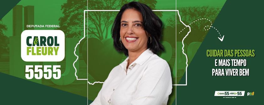 Conheça Carol Fleury, provável vencedora de uma das oito cadeiras do DF para a Câmara Federal