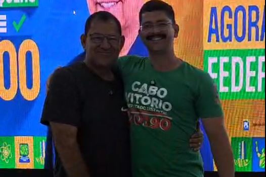 Ex-deputado distrital Aílton Gomes declara apoio à candidatura do Cabo Vitório